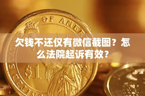武汉欠钱不还仅有微信截图?怎么法院起诉有效? 武汉欠钱不还仅有微信截图?怎么法院起诉有效?