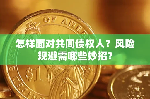 武汉怎样面对共同债权人?风险规避需哪些妙招? 武汉怎样面对共同债权人?风险规避需哪些妙招?