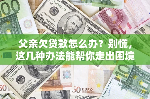 武汉父亲欠贷款怎么办?别慌,这几种办法能帮你走出困境 武汉父亲欠贷款怎么办?别慌,这几种办法能帮你走出困境